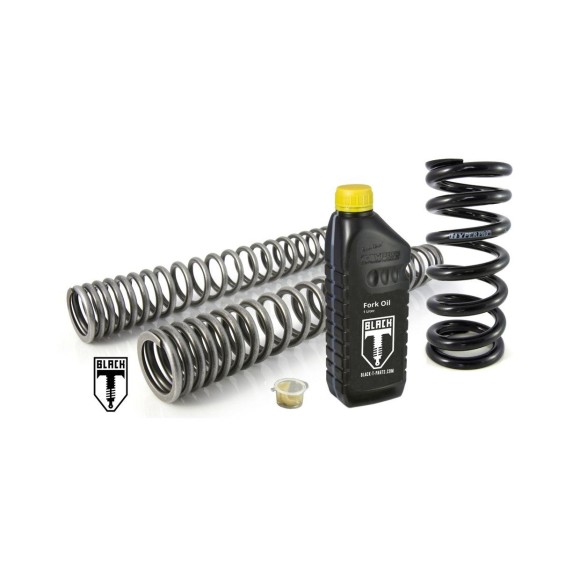 Replacement Black-T Stage1 Progressive Replacement Fork and Shock Springs for BMW RnineT Pure (2017-)