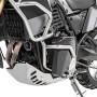 Toolbox with complete engine protection rods for Yamaha Tenere 700