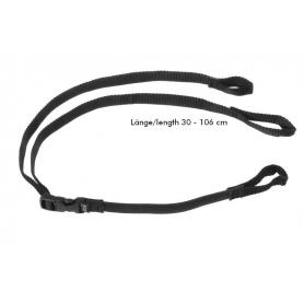 Adjustable Strap It™ motorcycle straps - Black