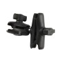 Adaptador de bola RAM® con perno roscado de 1/4 "-20 x 1/2" - Anclaje varilla rosca 1/4?
