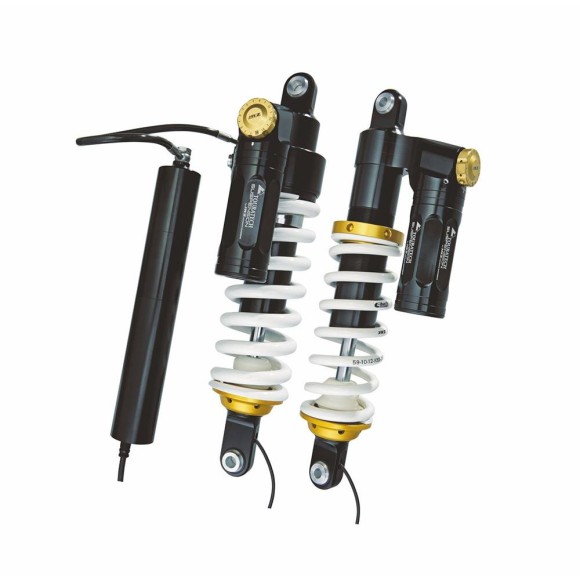 Touratech Suspension-SET Plug & Travel EVO - Descenso de 40 mm para BMW R1200GS / R1250GS a partir de 2013