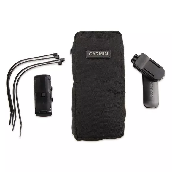 Paquete con soporte para dispositivo para exteriores con funda de transporte de Garmin