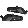 Touring side bags on luggage carrier for BMW R1300GS ADV/R1250GS/ R1200GS (LC)