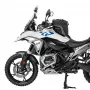 Silver Engine Protection Bars for BMW R1300GS: Safety.