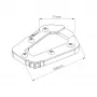Extensión pata de cabra para honda CRF1100L AFRICA TWIN ADV. SPORTS (’20-) Puig.