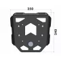 Soporte trasero moto  MINIRACK SOFT para Honda CBR 650 R / E-Clutch (2024-)