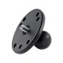 Soporte cámara - Adaptador de bola RAM® con placa redonda
