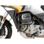 Barra Protectora de Motor Negra para Moto Guzzi Stelvio 2024 - Durabilidad