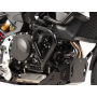 Black engine protection bars for BMW F 800 GS (2024-) by Hepco&Becker