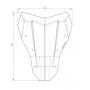 Windscreen for Honda CRF 1100L Africa Twin (-2023)