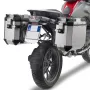 Portamaletas con escotadura Givi para maletas Trekker Outback EVO para BMW R1200/1250GS