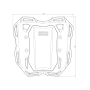 Soporte trasero moto Smartrack para Aprilia Tuareg 660 (2022-)