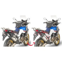 Quick-fit side-case holder GIVI for Africa Twin CRF1000L / ADV Sports (18-19)
