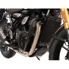 Barra Protección Motor Triumph Scrambler 400 X Negra