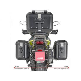 Portamaletas lateral para maletas MONOKEY®Benelli TRK702 X (2023-24) Givi