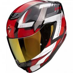 Casco Scorpion EXO-391 Captor Rojo – Seguridad y Confort