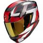 Casco Scorpion EXO-391 Captor Rojo – Seguridad y Confort