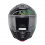 Casco Modular Schuberth C5 Globe Negro-Verde - Innovación y Seguridad de Última Generación