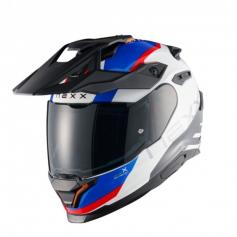 Casco Y.TRAVL NEXX de aventura con visor solar y ventilación avanzada