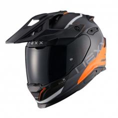 Casco Y.TRAVL NEXX de aventura con visor solar y ventilación avanzada