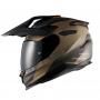Casco Y.TRAVL NEXX de aventura con visor solar y ventilación avanzada