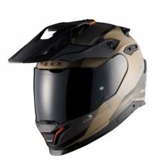 Casco Y.TRAVL NEXX de aventura con visor solar y ventilación avanzada