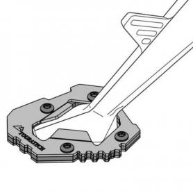 Extensión de soporte de caballete lateral para BMW F900GS