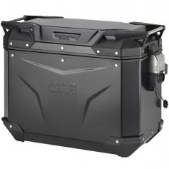 Maleta 44 L izquierda GIVI Trekker Outback Evo aluminio Smart Lock