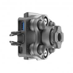 Quiklox adapter for navigator BMW with USB and anti-vibration