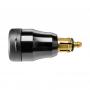 Adaptador DIN con doble salida USB