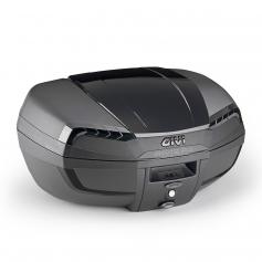 Motorcycle Trunk GIVI E46 Riviera Black Edition 46L - Monokey Satin Black