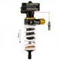 Shock absorber Touratech Suspension type Extreme lowered by -25 mm for KTM 790/890 Adventure (2019-)
