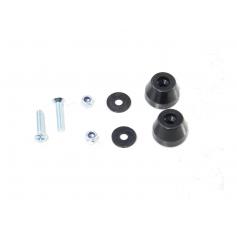 Juego de fijación para topcase / tapón de plástico con tornillos incluidos