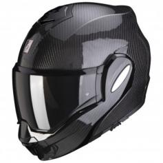 Casco Modular Scorpion EXO-Tech Evo Carbon | Ligero, Seguro y Convertible