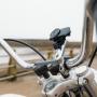 PRO Quad Lock® Chrome Handlebar Mount for Motorcycles