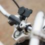 PRO Quad Lock® Chrome Handlebar Mount for Motorcycles