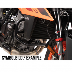 Orange engine protection bar for KTM 990 Duke / R (2024-)