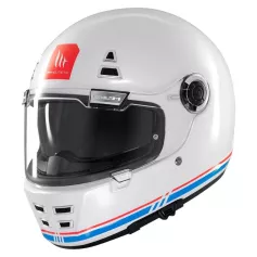 MT Jarama SV Monocolor - Full face Retro Helmet ECE 22.06
