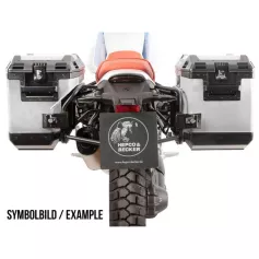 Black Xplorer case system trimmed in black for BMW R 12 G/S (2025-)