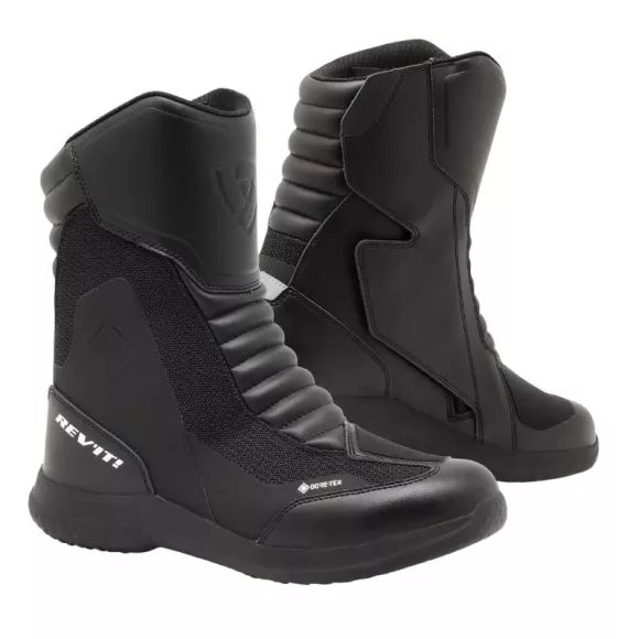 Botas moto Grit GTX negras – Gore‑Tex impermeables | REV’IT! Sport