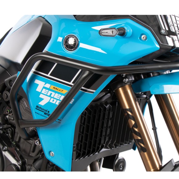 Barras protectoras negras para Yamaha Ténéré 700 Rally (2025–) | Hepco & Becker