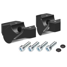 Elevadores de manillar con desplazamiento de 30 mm y retroceso de 25 mm, para Yamaha MT-10 (2022-2024)