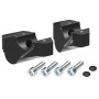Elevadores de manillar con desplazamiento de 30 mm y retroceso de 25 mm, para Yamaha MT-10 (2022-2024)