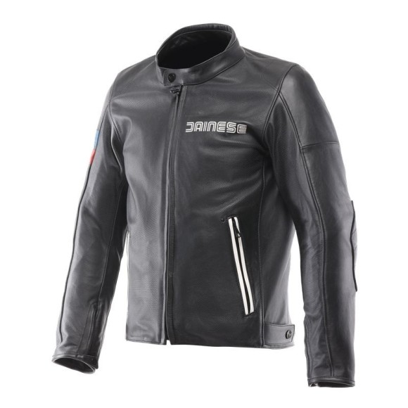Chaqueta Dainese Leggenda Perf. Leather – Piel Perforada Vintage Hombre