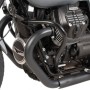 Barras de protección del motor negra para Moto Guzzi V7 Stone (2025-)