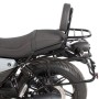 Respaldo con portaequipajes trasero negro Hepco-Becker para Moto Guzzi V7 Stone (2025-)