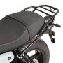 Portaequipajes trasero de tubo negro para Moto Guzzi V7 Stone (2025-)
