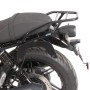 Portaequipajes trasero de tubo negro para Moto Guzzi V7 Stone (2025-)