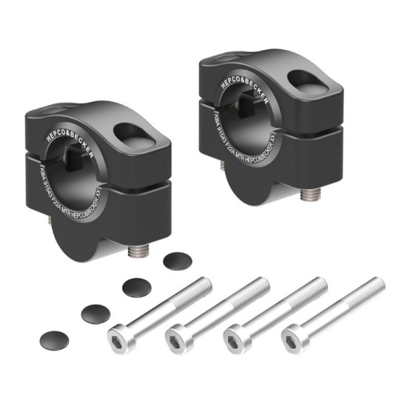 Elevador de manillar 20 mm Hepco-Becker para Honda CB 1000 Hornet/SP (2025-)