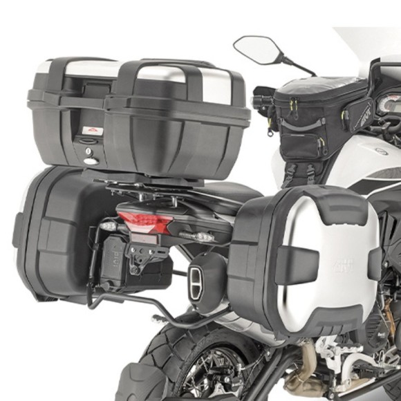 Portamaletas lateral Benelli TRK 502 MONOKEY® y Retro Fit